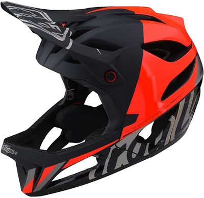 Troy Lee Designs Stage Mips Helmet (Stealth)  - Nova Glo Red - M/L, Nova Glo Red